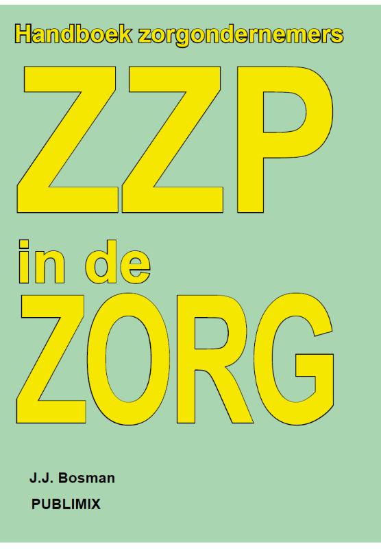 Omslag van ZZP in de ZORG