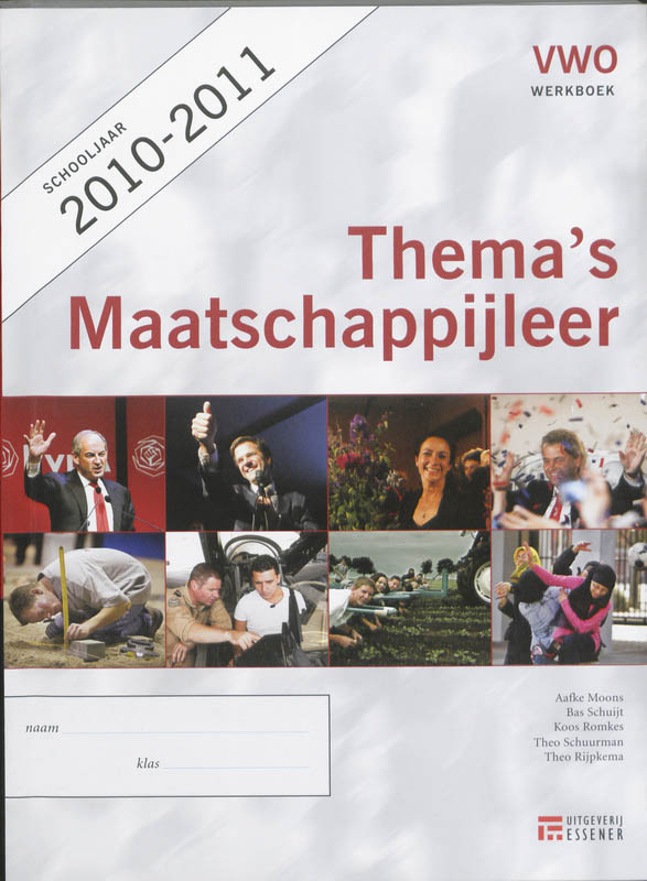 Omslag van Werkboek 2010-2011