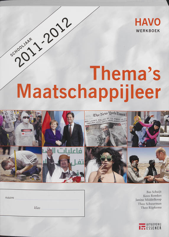 Omslag van werkboek