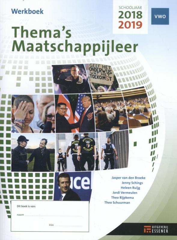Omslag van werkboek