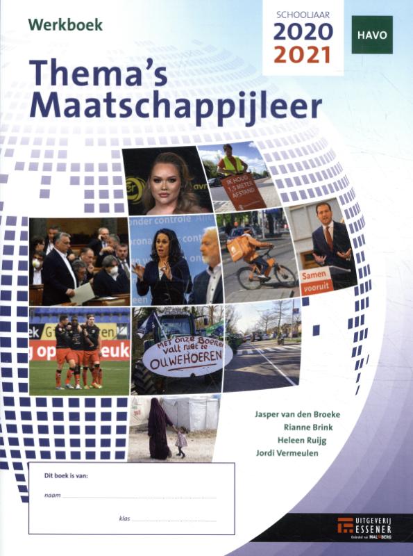 Omslag van werkboek