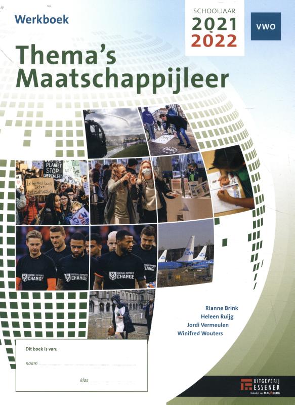 Omslag van werkboek