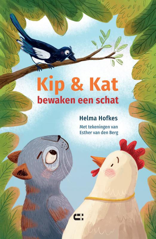 Omslag van Kip en Kat bewaken een schat