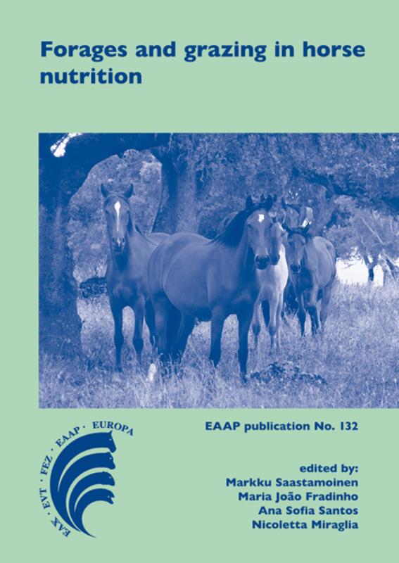 Omslag van Forages and grazing in horse nutrition