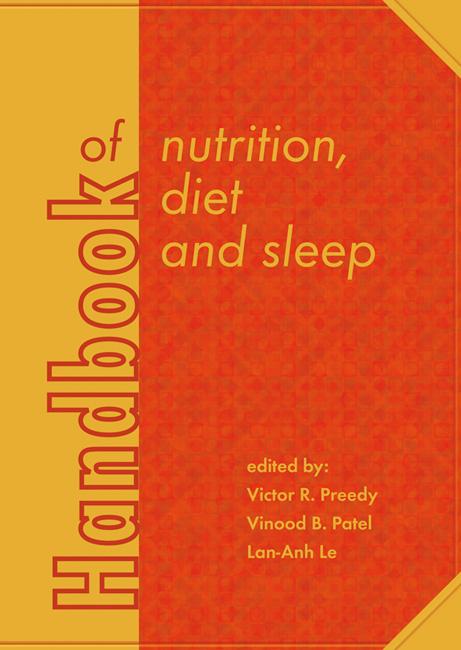 Omslag van Handbook of nutrition, diet and sleep