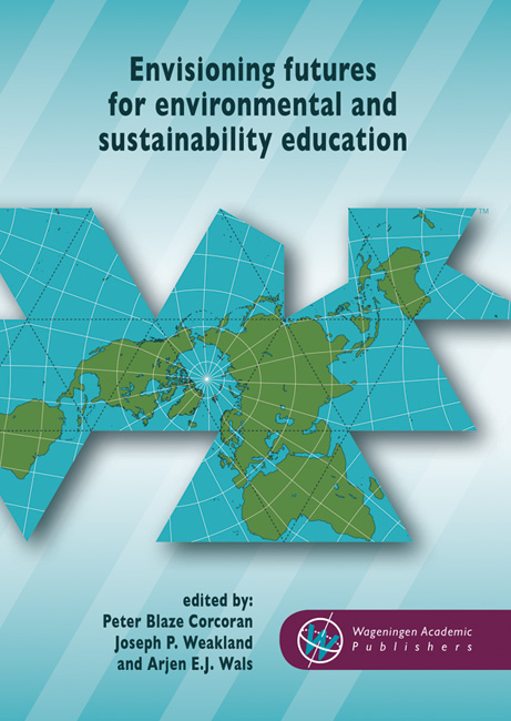 Omslag van Envisioning futures for environmental and sustainability education