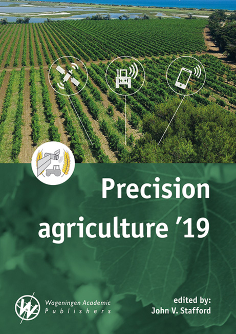 Omslag van Precision agriculture '19