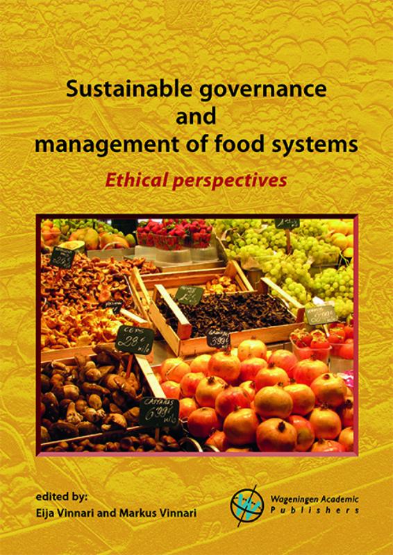 Omslag van Sustainable governance and management of food systems
