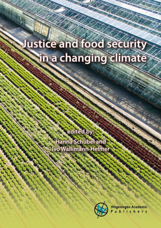 Omslag van Justice and food security in a changing climate