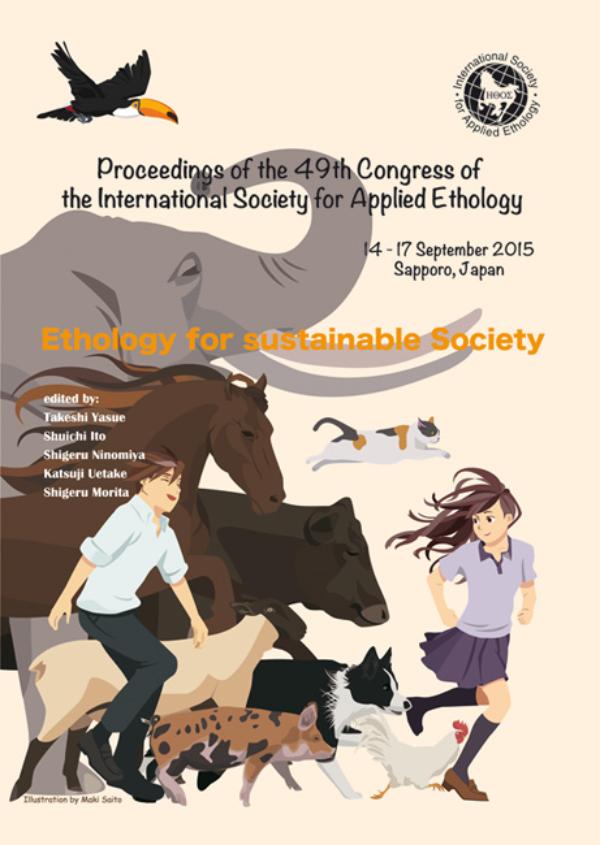 Omslag van Proceedings of the 49th Congress of the International Society for Applied Ethology