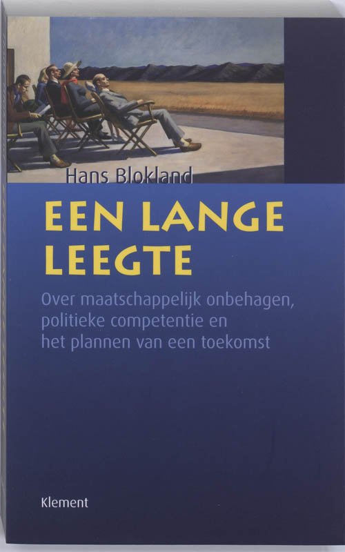 Omslag van Een lange leegte
