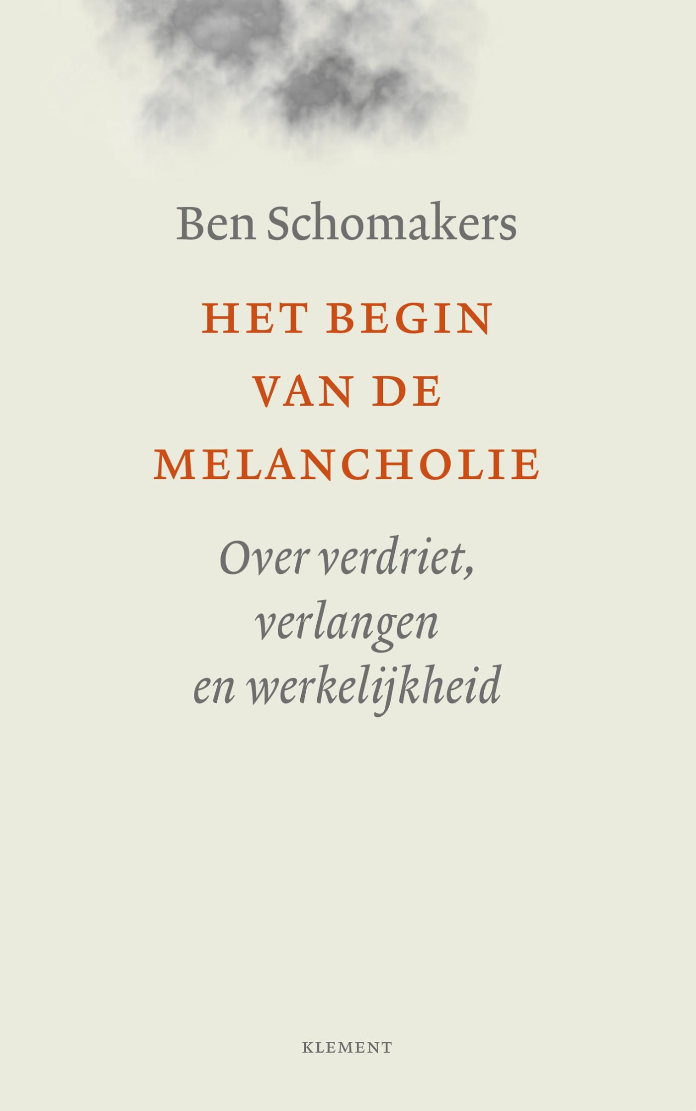 Omslag van Het begin van de melancholie
