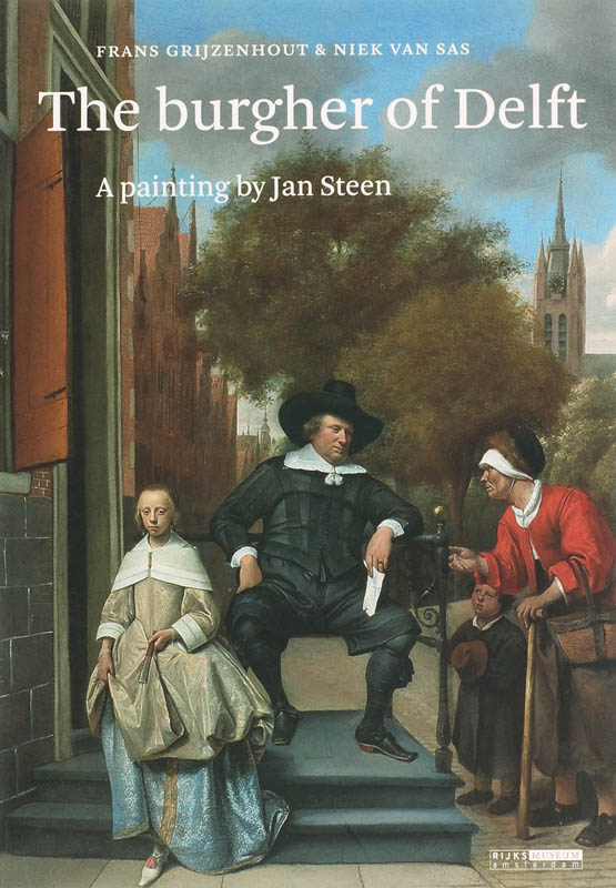Omslag van The burgher of Delft