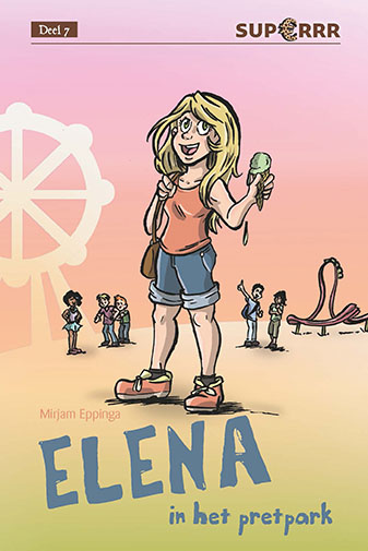 Omslag van Elena in het pretpark