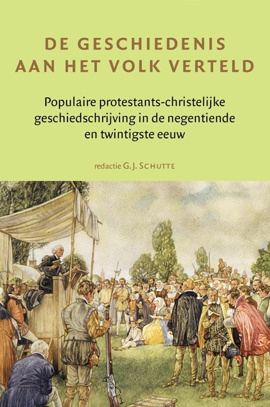 Omslag van De geschiedenis aan het volk verteld