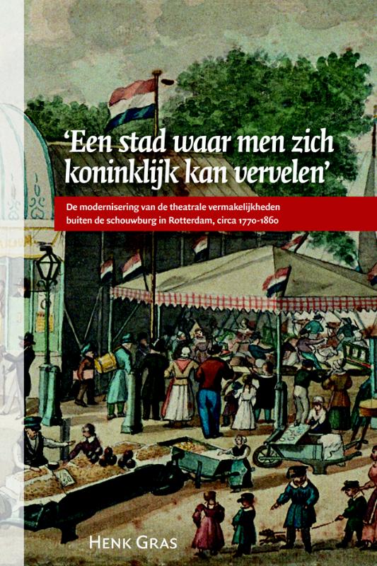 Omslag van 'Een stad waar men zich koninklijk kan vervelen'