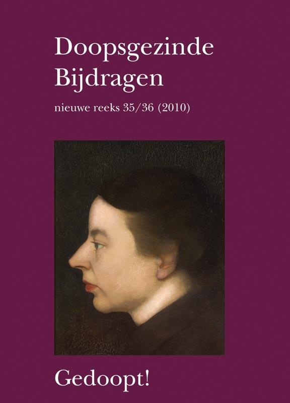 Omslag van Doopsgezinde Bijdragen, nieuwe reeks 35 (2009)