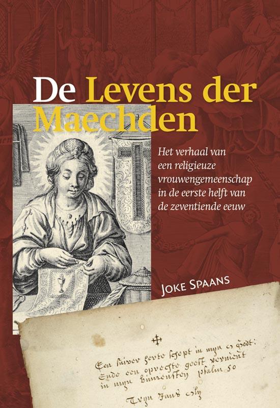 Omslag van de levens der Maechden
