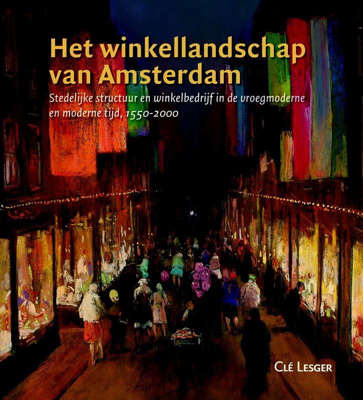 Omslag van Het winkellandschap van Amsterdam