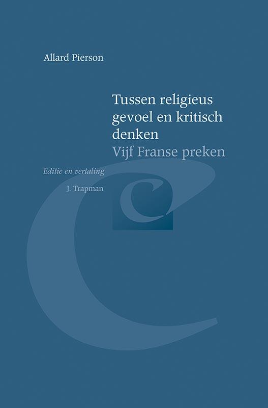 Omslag van Tussen religieus gevoel en kritisch denken