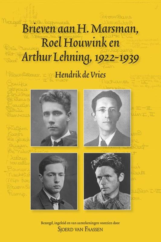 Omslag van Brieven aan H. Marsman, Roel Houwink en Arthur Lehning, 1922-1939