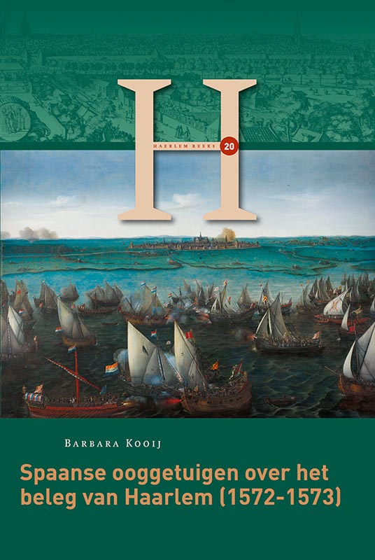 Omslag van Spaanse ooggetuigen over het beleg van Haarlem (1572-1573)