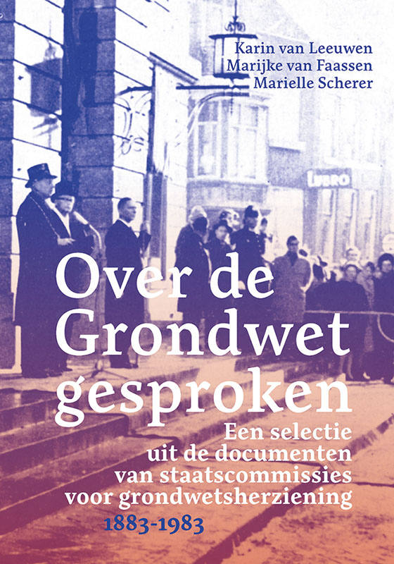 Omslag van Over de grondwet gesproken
