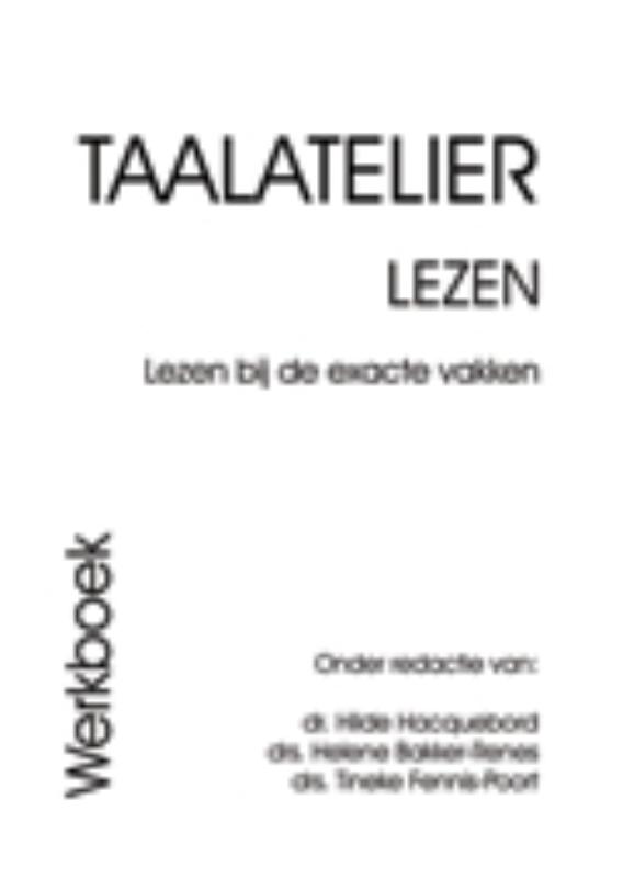 Omslag van Werkboek