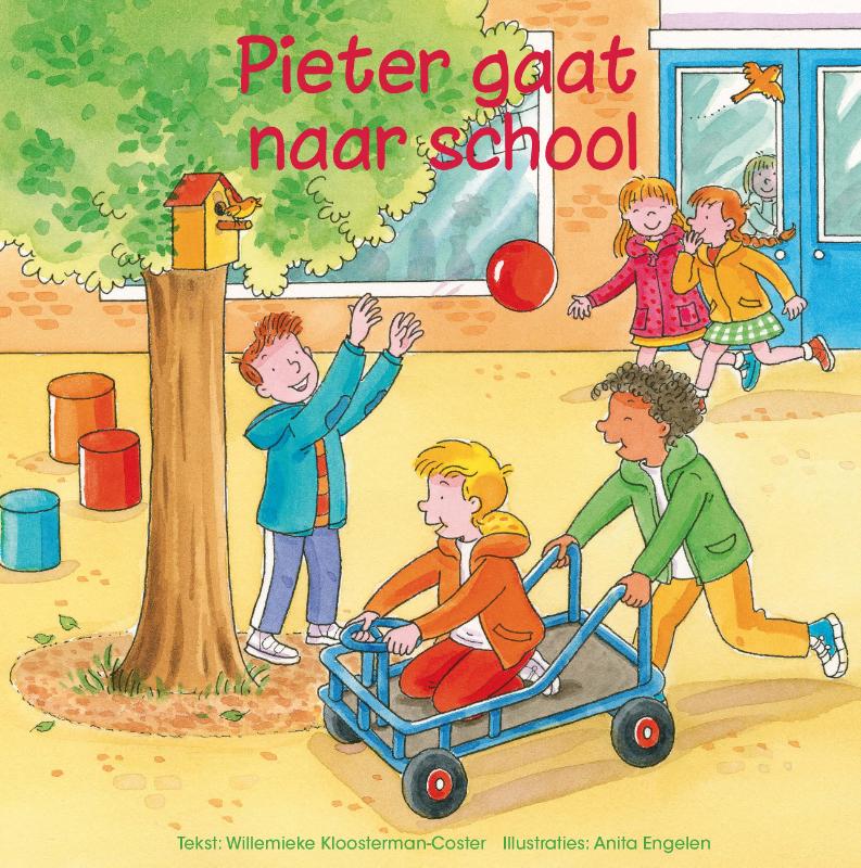Omslag van Pieter gaat naar school