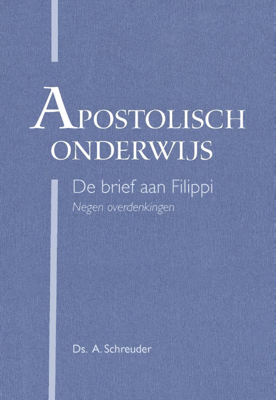 Omslag van Apostolisch onderwijs
