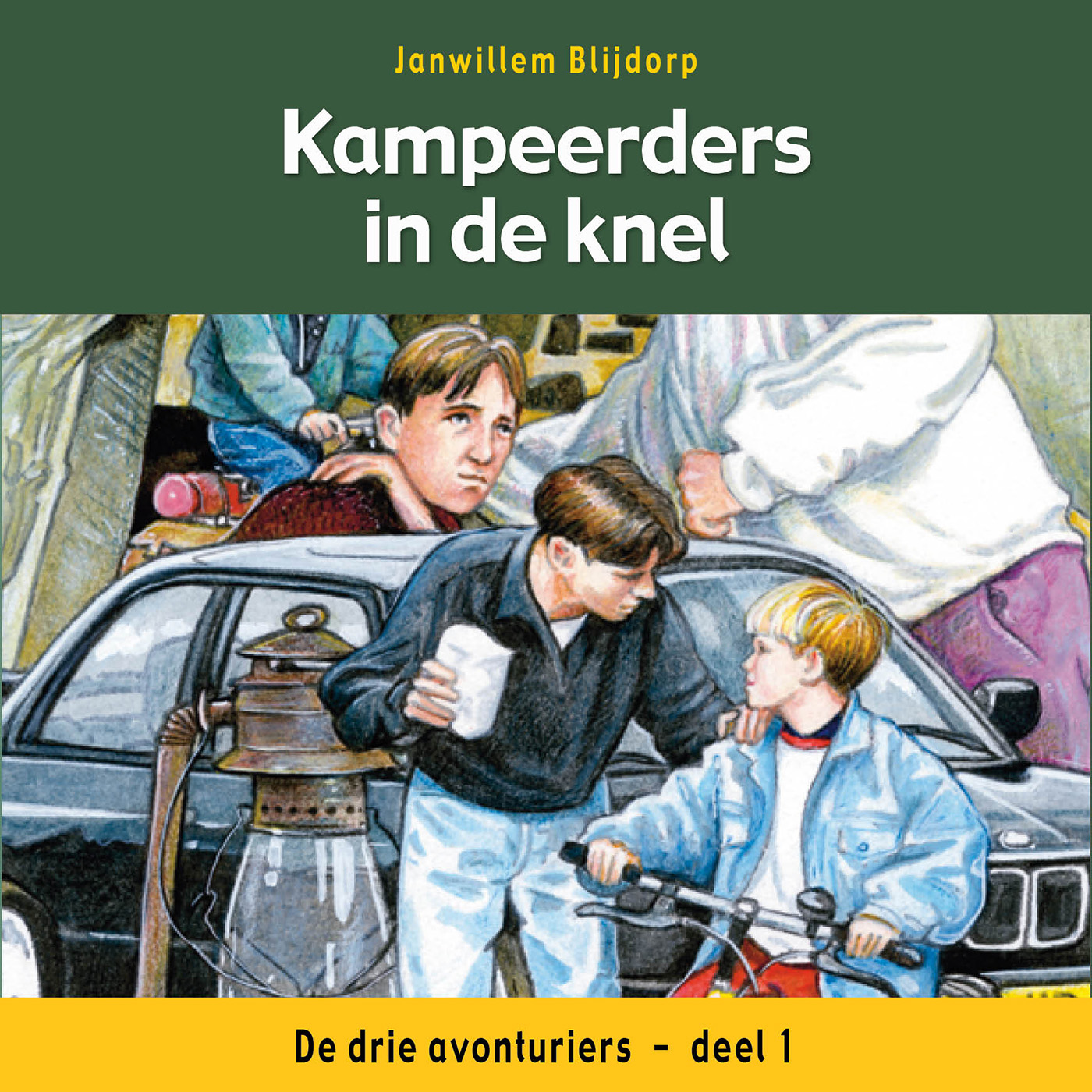 Omslag van Kampeerders in de knel