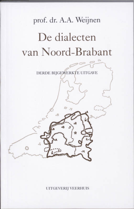Omslag van De dialecten van Noord-Brabant