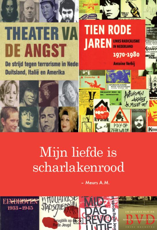 Omslag van Mijn liefde is scharlakenrood