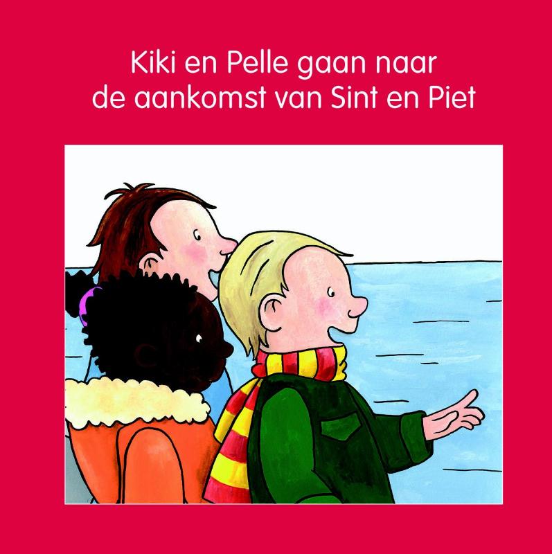 Omslag van Kiki en Pelle gaan naar de aankomst van Sint en Piet