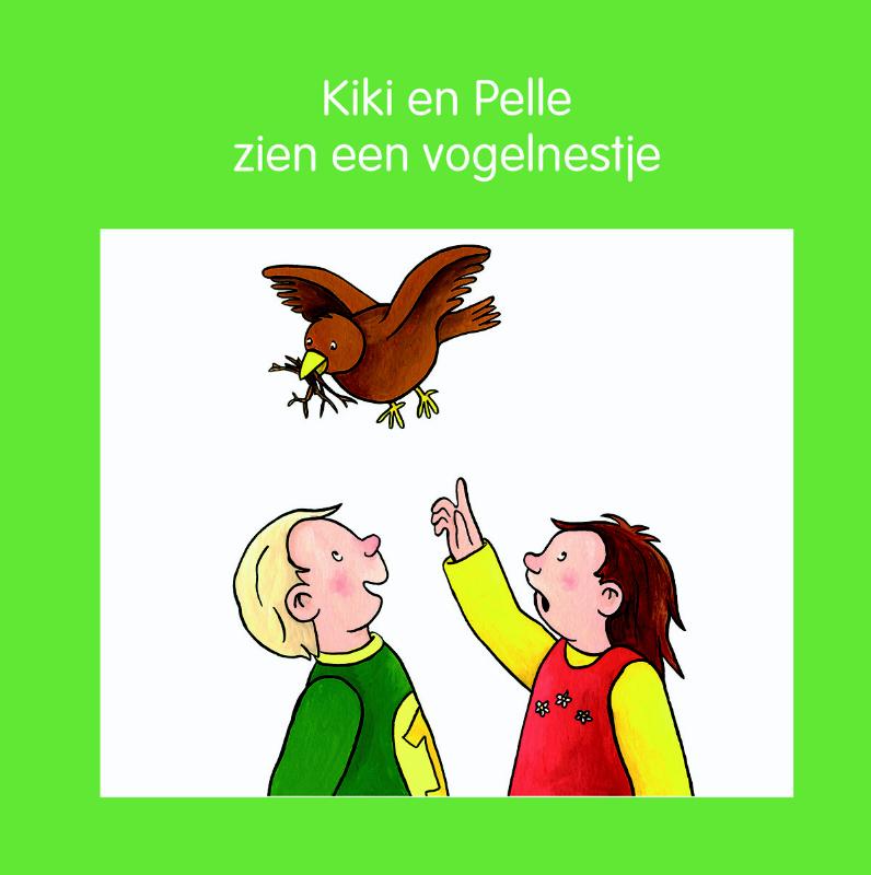 Omslag van Kiki en Pelle zien een vogelnestje