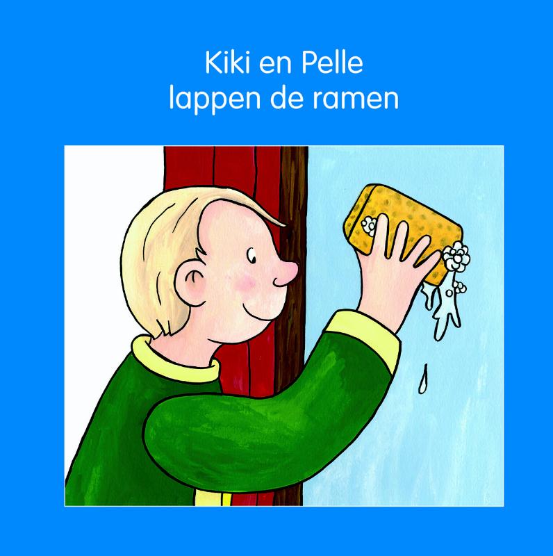Omslag van Kiki en Pelle lappen de ramen