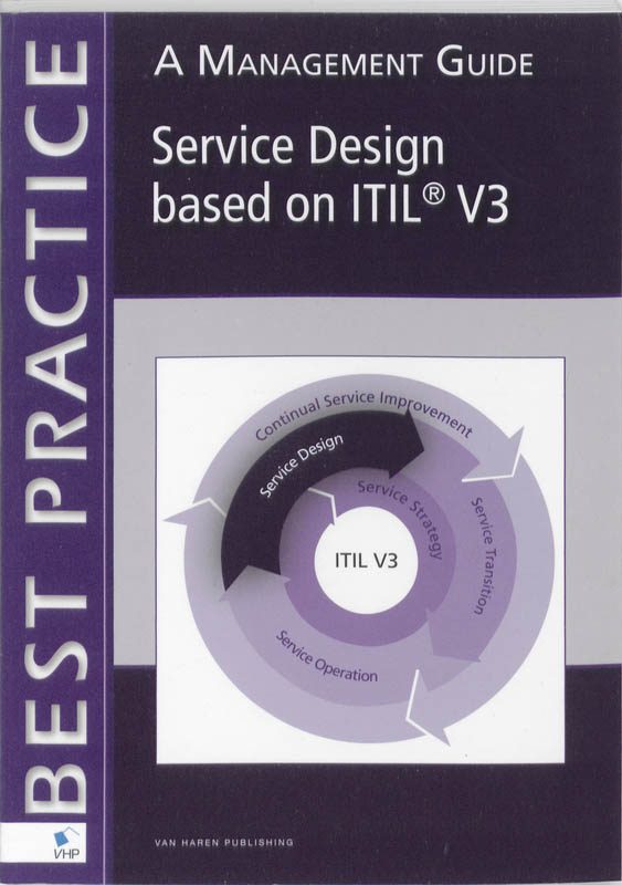 Omslag van Service design based on ITIL V3