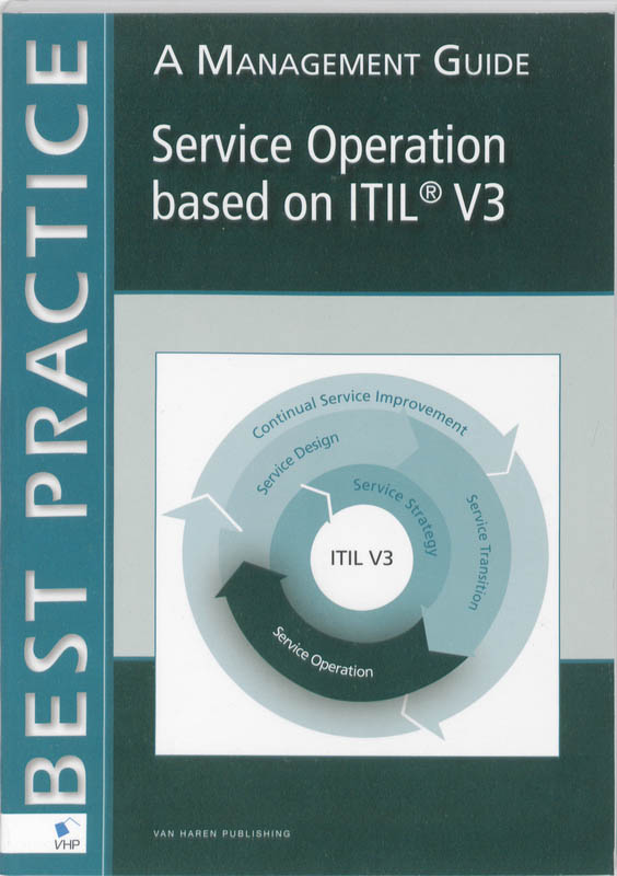 Omslag van Service operation, based on ITIL V3