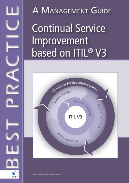 Omslag van Continual service improvement based on ITIL V3