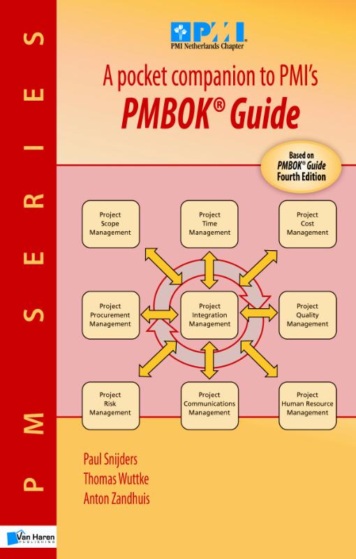 Omslag van A pocket companion to PMIs PMBOK guide
