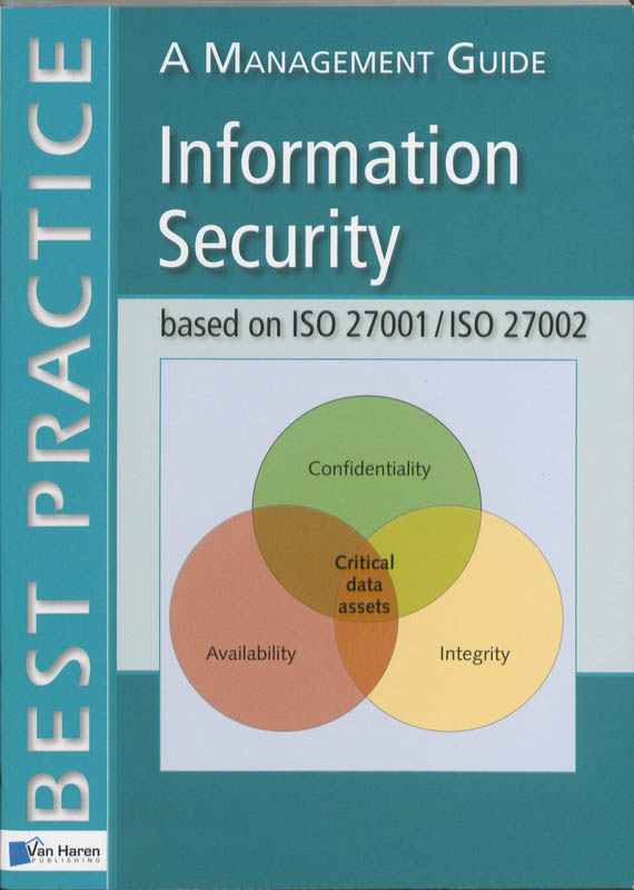 Omslag van Information security based on ISO 27001/ISO 27002