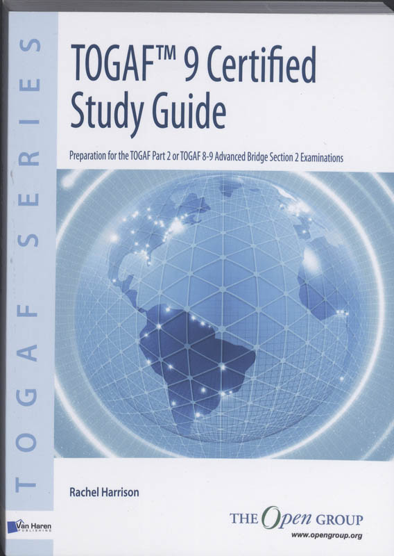 Omslag van TOGAF 9 Certified Study Guide