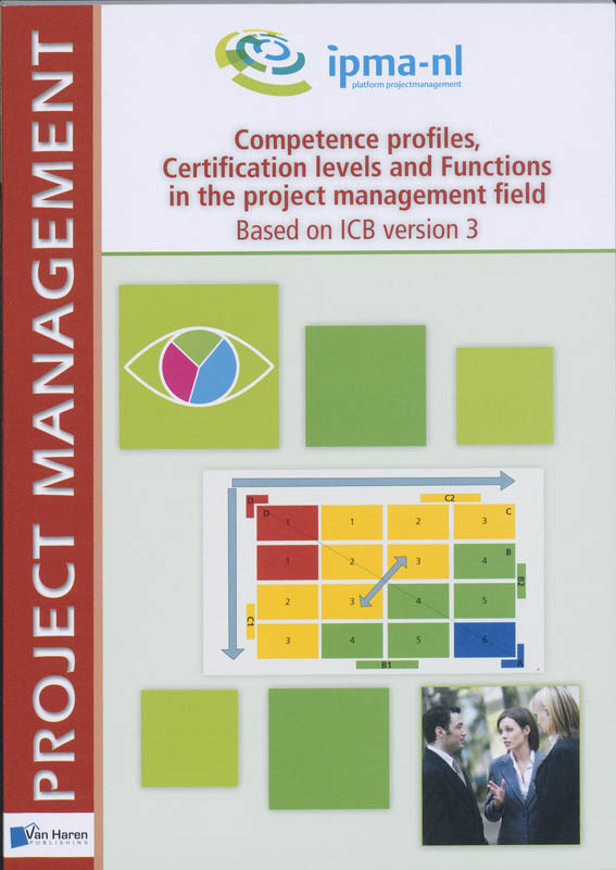 Omslag van Competence profiles, Certification levels and Functions in project management