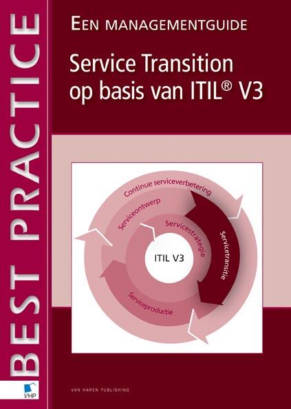 Omslag van Service transition op basis van ITIL V3