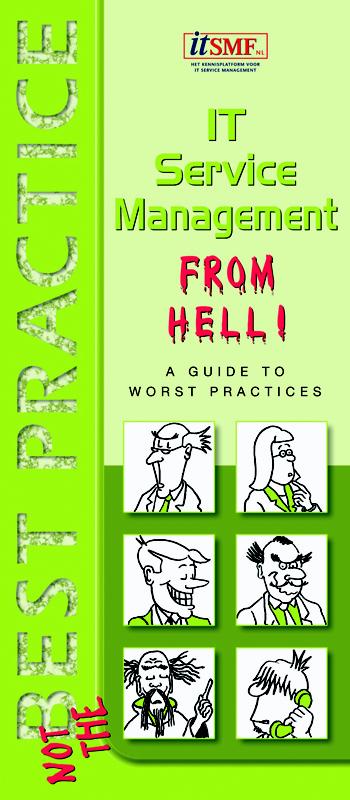 Omslag van IT Service management from hell