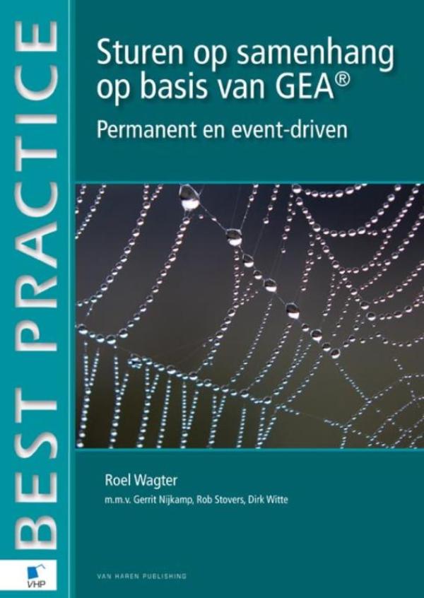 Omslag van Sturen op samenhang op basis van GEA