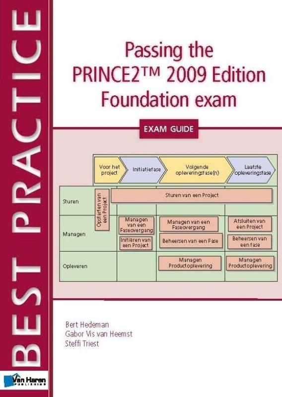 Omslag van Passing the PRINCE2® 2009 Edition Foundation exam - A Study guide