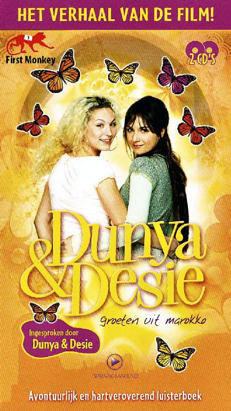 Omslag van Dunya & Desie groeten uit Marokko