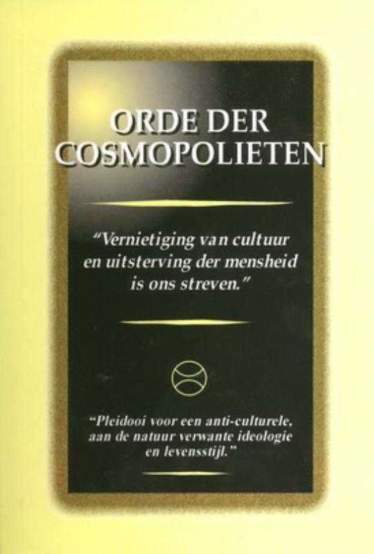 Omslag van Orde der Cosmopolieten