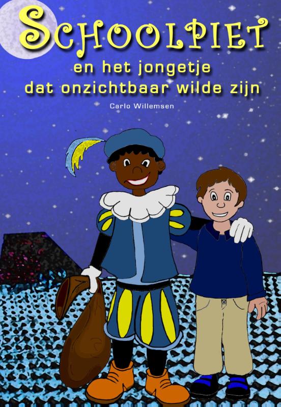 Omslag van Schoolpiet en het jongetje dat onzichtbaar wilde zijn